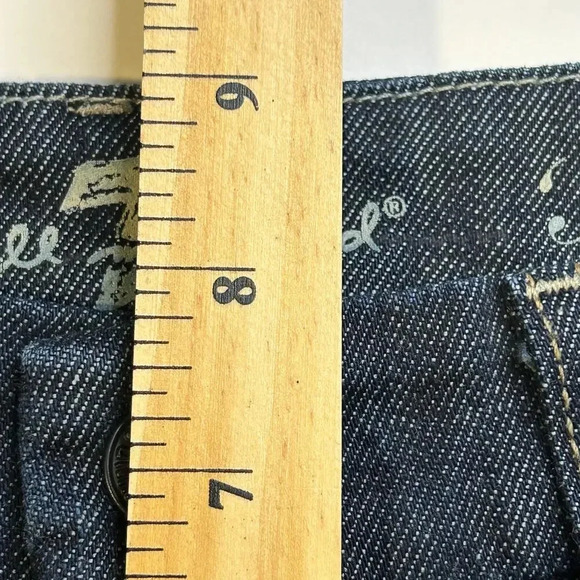 7 for all mankind A Pocket jeans with rhinestones on back pockets size 29 - Picture 11 of 12